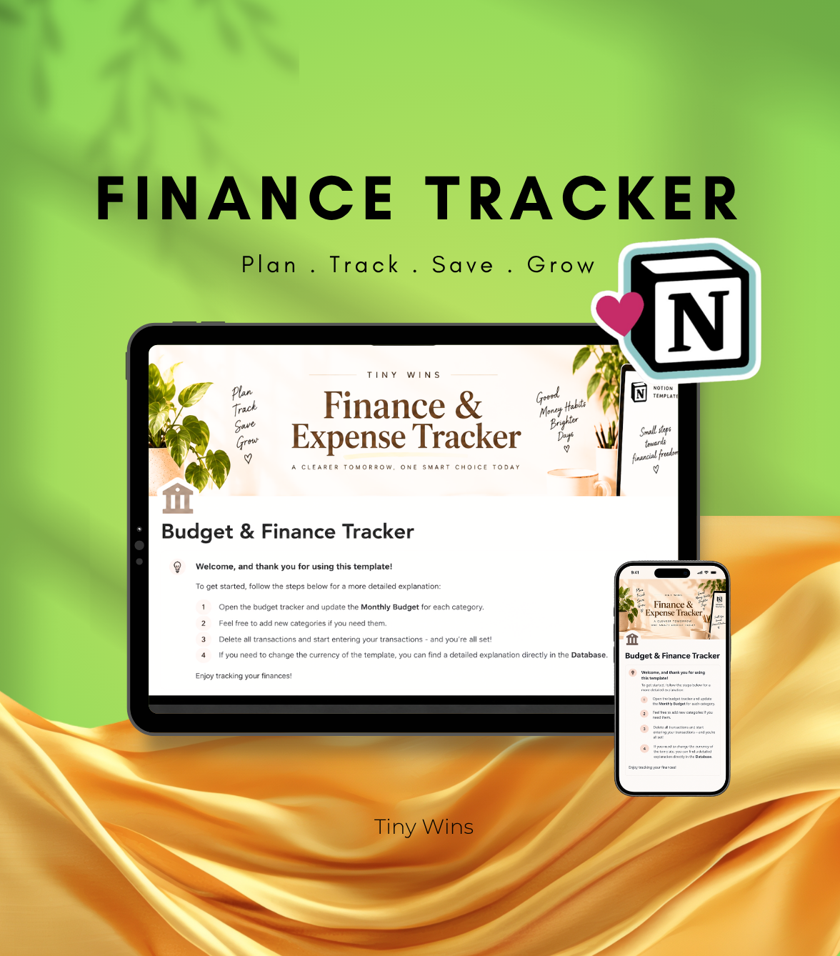 Finance Tracker — Notion Template